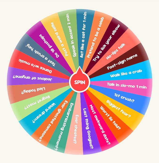 How Can a Spin the Wheel Game Make Choices Fun? A Guide to Using Yes No Wheel Spinner & Truth or Dare Wheel How Can a Spin the Wheel Game Make Choices Fun? A Guide to Using Yes No Wheel Spinner & Truth or Dare Wheel