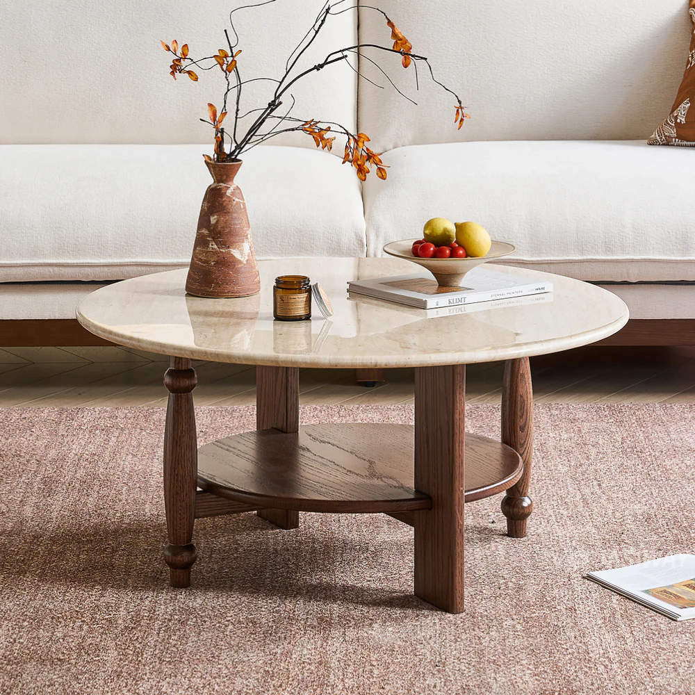 Transform Your Living Room with a Mid Century Modern Faux Marble Coffee Table Transform Your Living Room with a Mid Century Modern Faux Marble Coffee Table